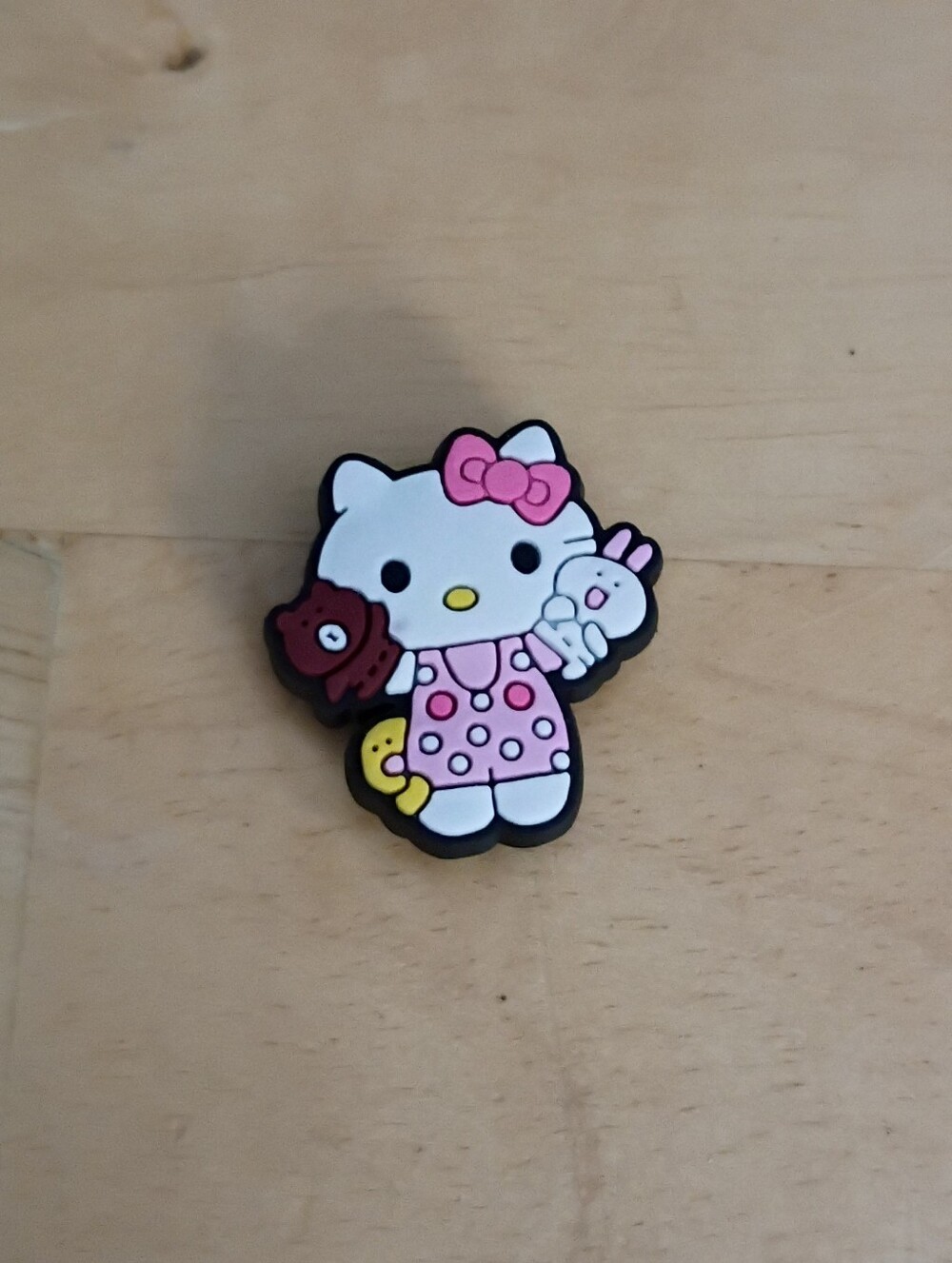 10 for $10 Jibbitz Croc Charms - Sanrio Hello Kitty Polkadot Dress 2 - New